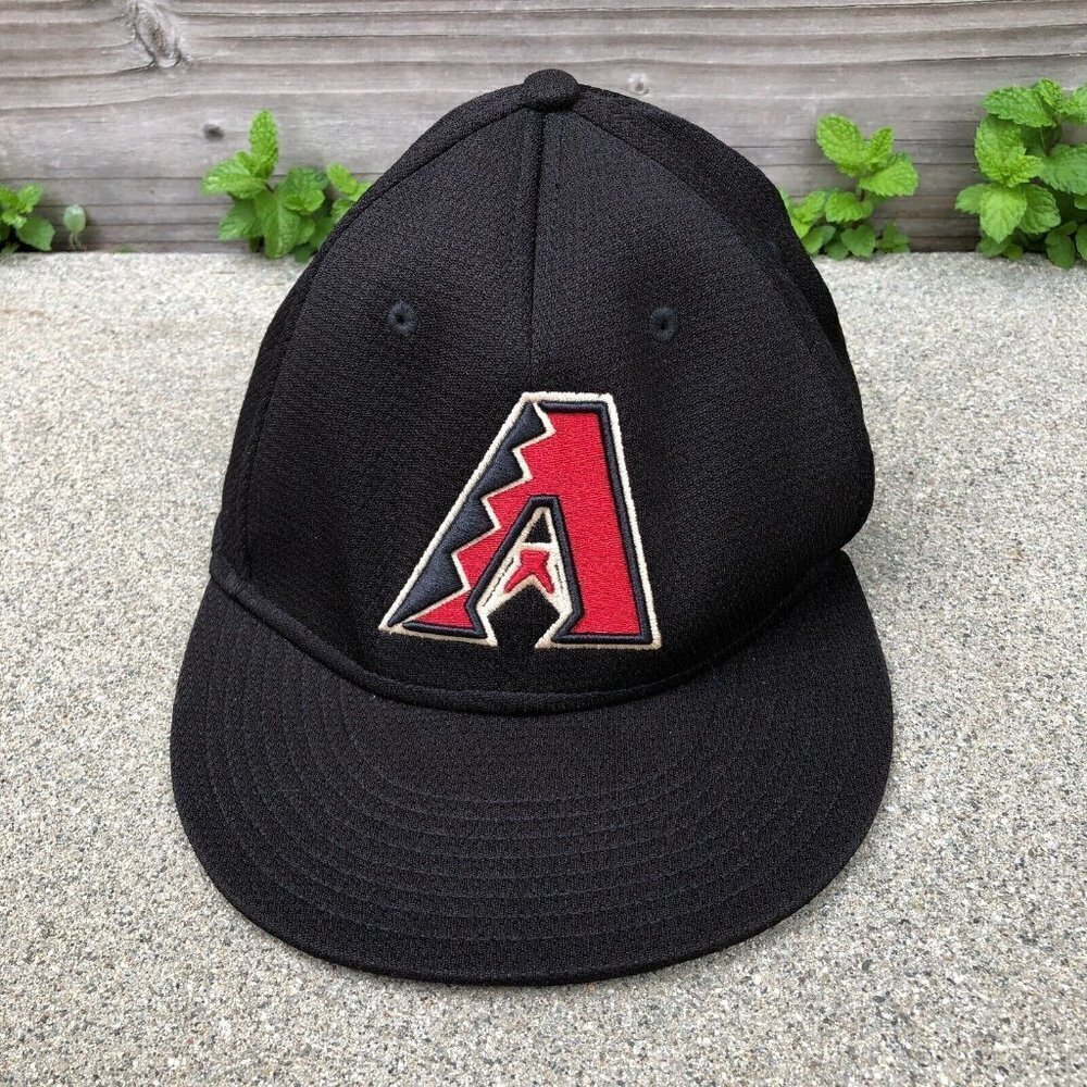 OC SPORTS Arizona Diamondbacks Hat Mesh Black Adjustable MLB Cap Basebal…​​